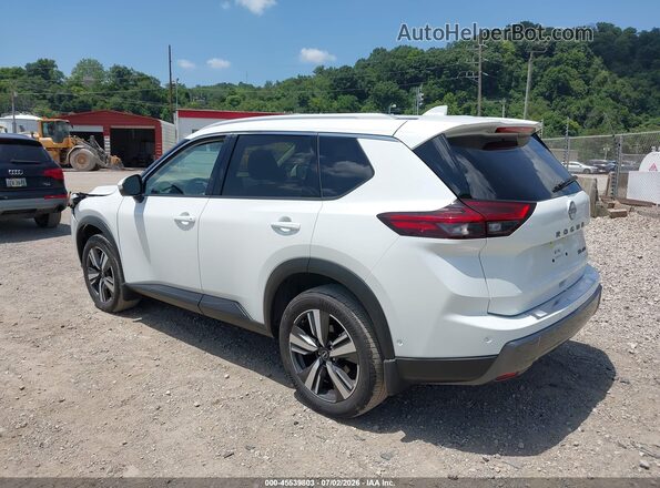 JN8BT3CB4SW165777 2025 NISSAN ROGUE White უკანა მარცხენა