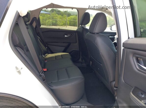 JN8BT3CB4SW165777 2025 NISSAN ROGUE White VIN კოდის სტიკერის ხედი
