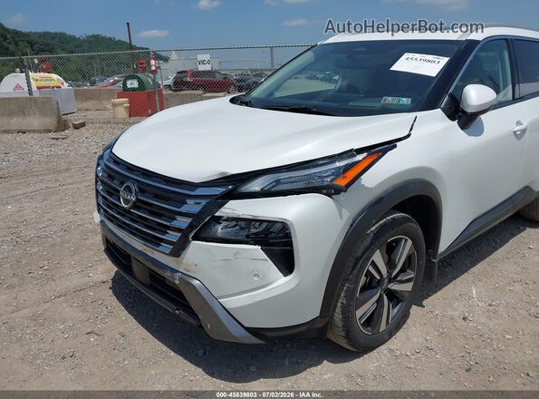 JN8BT3CB4SW165777 2025 NISSAN ROGUE White წინა ხედი