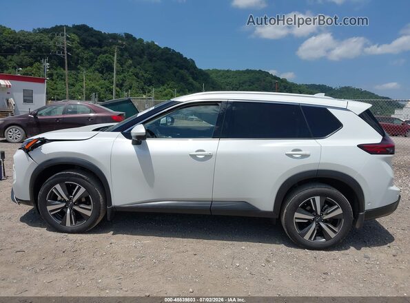 JN8BT3CB4SW165777 2025 NISSAN ROGUE White სალონის 360-გრადუსიანი ხედი