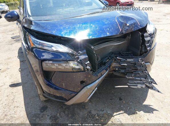 JN8BT3CB5RW284500 2024 NISSAN ROGUE Blue Вид спереду