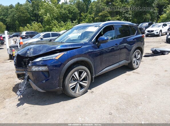 JN8BT3CB5RW284500 2024 NISSAN ROGUE Blue Передня ліва чверть