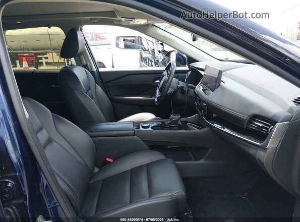 JN8BT3CB5RW284500 2024 NISSAN ROGUE Blue Вид салону спереду