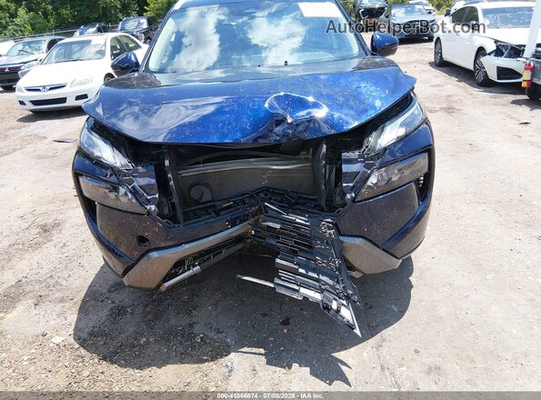 JN8BT3CB5RW284500 2024 NISSAN ROGUE Blue Вид задньої частини салону