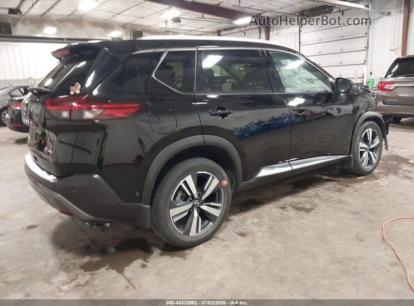 JN8BT3CB6PW475565 2023 NISSAN ROGUE Black Trasero derecho