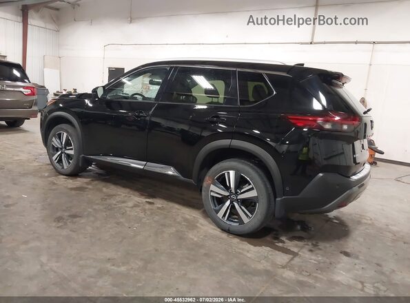 JN8BT3CB6PW475565 2023 NISSAN ROGUE Black Trasero izquierdo