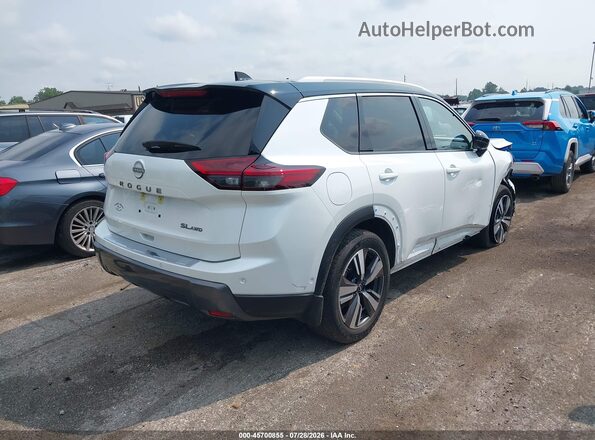 JN8BT3CB8SW162624 2025 NISSAN ROGUE White Trasero derecho