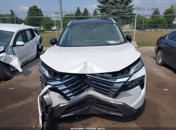 JN8BT3CB8SW162624 2025 NISSAN ROGUE White Vista del cuadro de instrumentos