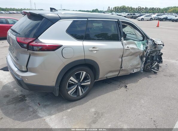 JN8BT3CB8SW427929 2025 NISSAN ROGUE Champagne Rear right