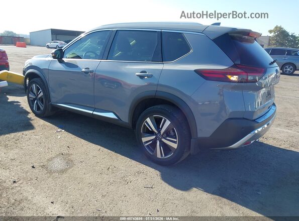 JN8BT3DC2PW106919 2023 NISSAN ROGUE Gray Trasero izquierdo