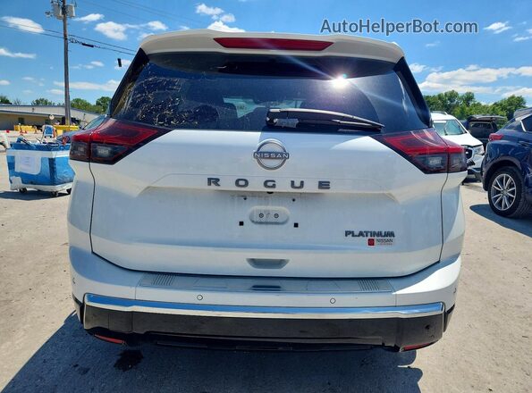 JN8BT3DC2RW381936 2024 NISSAN ROGUE White Вид ззаду