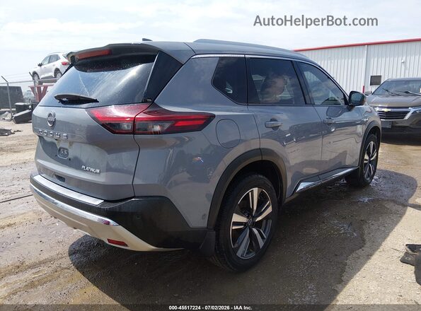 JN8BT3DC6PW101593 2023 NISSAN ROGUE Gray უკანა მარჯვენა