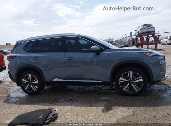 JN8BT3DC6PW101593 2023 NISSAN ROGUE Gray უკანა სალონის ხედი