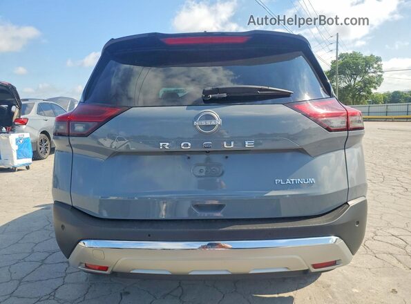 JN8BT3DC6PW104462 2023 NISSAN ROGUE Gray Rear view