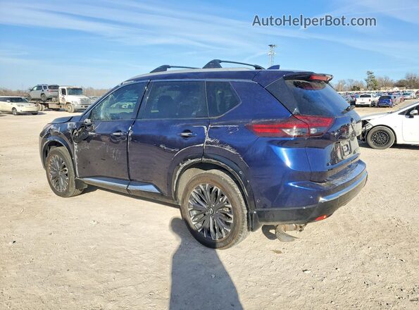 JN8BT3DC7SW101286 2025 NISSAN ROGUE Blue Trasero izquierdo