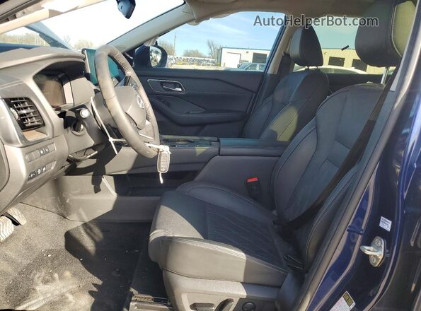JN8BT3DC7SW101286 2025 NISSAN ROGUE Blue Vista interior delantera