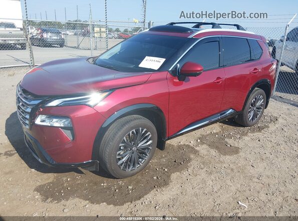 JN8BT3DC9SW381583 2025 NISSAN ROGUE Red Передня ліва чверть