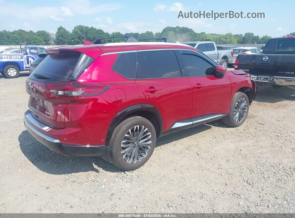 JN8BT3DC9SW381583 2025 NISSAN ROGUE Red Задня права чверть
