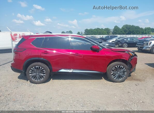 JN8BT3DC9SW381583 2025 NISSAN ROGUE Red Панорамний вид салону 360°
