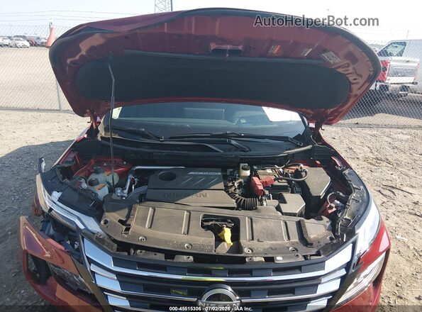 JN8BT3DC9SW381583 2025 NISSAN ROGUE Red Вид ззаду