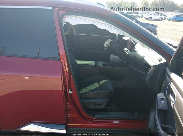 JN8BT3DC9SW381583 2025 NISSAN ROGUE Red Вид салону спереду