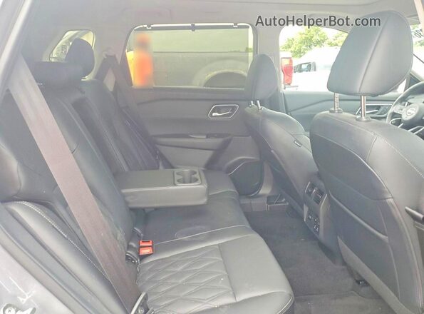 JN8BT3DD1RW453671 2024 NISSAN ROGUE Gray Հետևի նստատեղերի տեսք