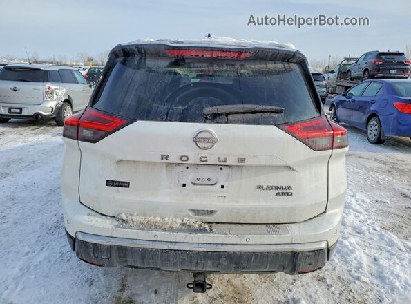JN8BT3DD2SW303512 2025 NISSAN ROGUE White Հետևի տեսք