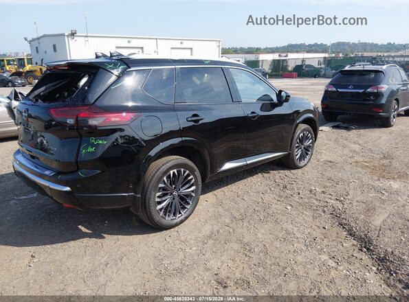 JN8BT3DD3SW472986 2025 NISSAN ROGUE Black Trasero derecho