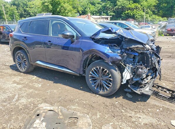 JN8BT3DD4SW300837 2025 NISSAN ROGUE Blue წინა მარჯვენა