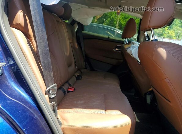 JN8BT3DD4SW300837 2025 NISSAN ROGUE Blue უკანა სავარძლების ხედი