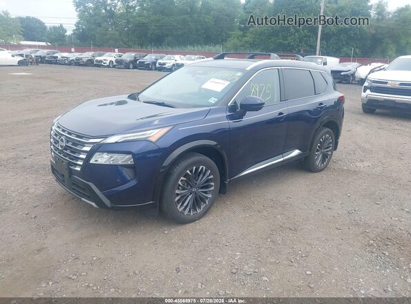 JN8BT3DD8TW290797 2026 NISSAN ROGUE Dark Blue Առջևի ձախ երեք քառորդ տեսարան