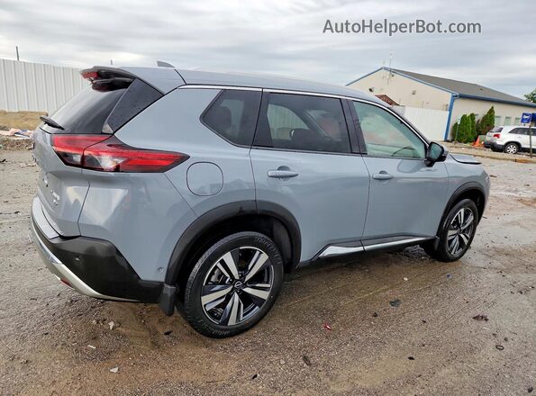 JN8BT3DDXPW308447 2023 NISSAN ROGUE Серый Задняя правая четверть