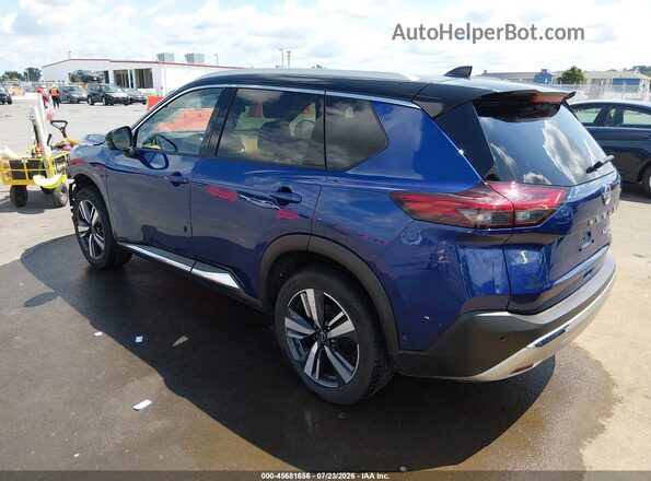 JN8BT3DDXPW308979 2023 NISSAN ROGUE Blue Tył lewy