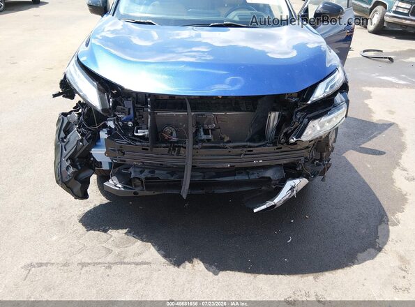 JN8BT3DDXPW308979 2023 NISSAN ROGUE Blue Widok wnętrza z przodu