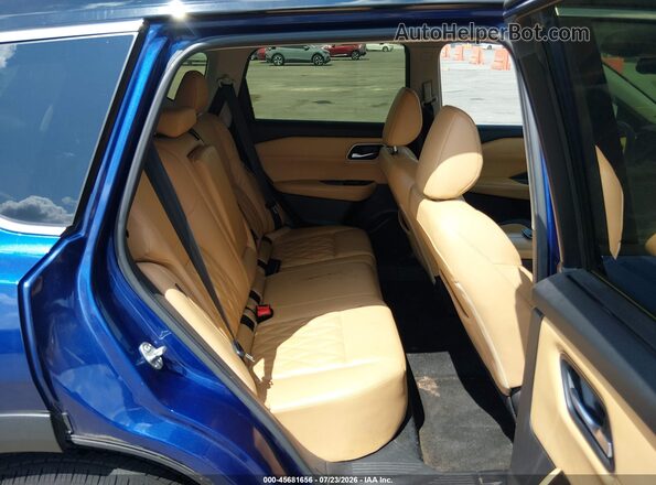 JN8BT3DDXPW308979 2023 NISSAN ROGUE Blue Widok tylnych siedzeń