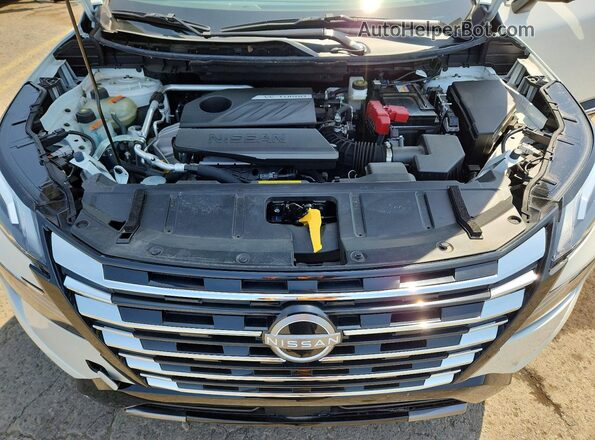 JN8BT3DDXSW302284 2025 NISSAN ROGUE White Widok komory silnika