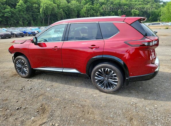 JN8BT3DDXSW472340 2025 NISSAN ROGUE Red Задня ліва чверть