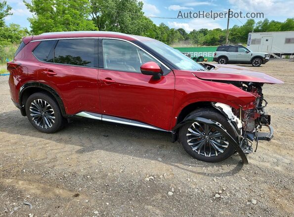 JN8BT3DDXSW472340 2025 NISSAN ROGUE Red Передня права чверть