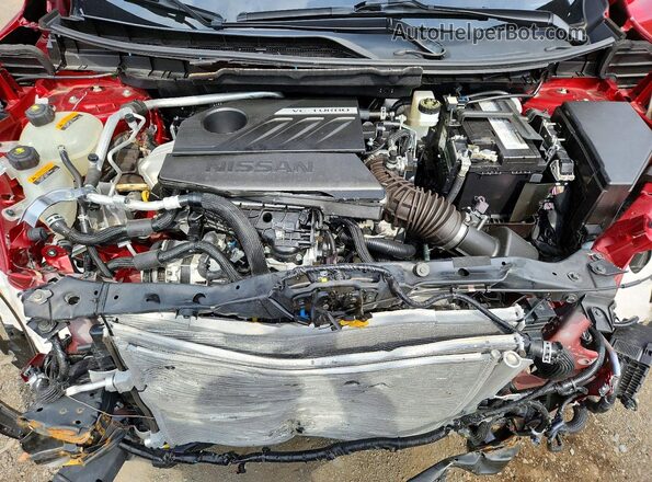 JN8BT3DDXSW472340 2025 NISSAN ROGUE Red Вид підкапотного простору