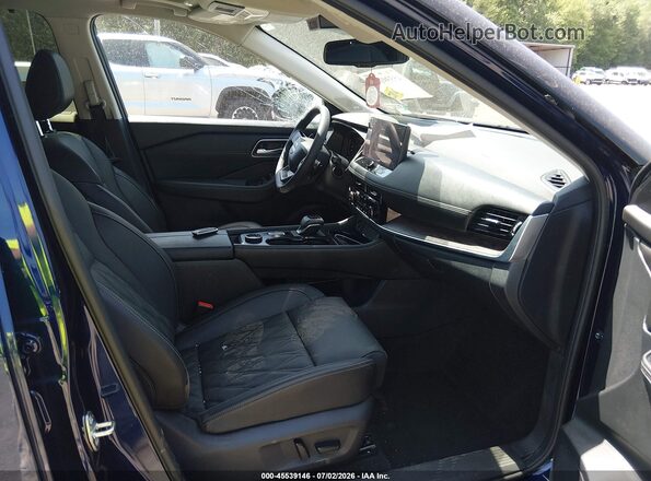 JN8BT3DDXTW290543 2026 NISSAN ROGUE Blue Widok wnętrza z przodu