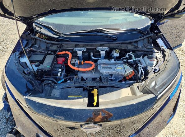 JN8CF0BF2SM762808 2025 NISSAN ARIYA Blue Вид підкапотного простору