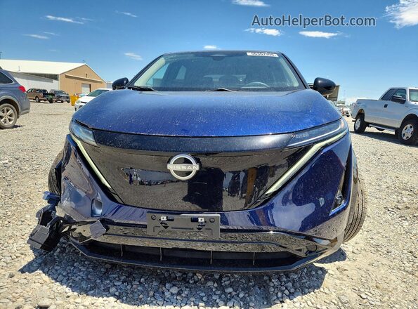 JN8CF0BF2SM762808 2025 NISSAN ARIYA Blue Вид спереду