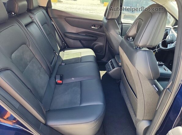JN8CF0BF2SM762808 2025 NISSAN ARIYA Blue Вид задньої частини салону