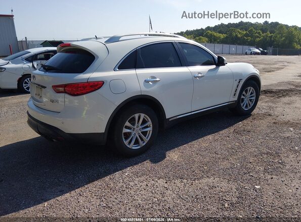 JN8CS1MU2GM670019 2016 INFINITI QX70 White უკანა მარჯვენა