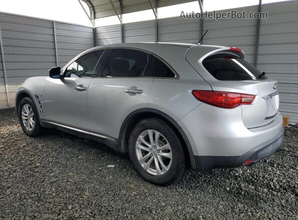 JN8CS1MU7HM142123 2017 INFINITI QX70 Silver 