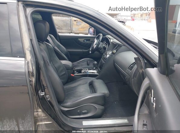 JN8CS1MU8GM671479 2016 INFINITI QX70 Black Widok wnętrza z przodu