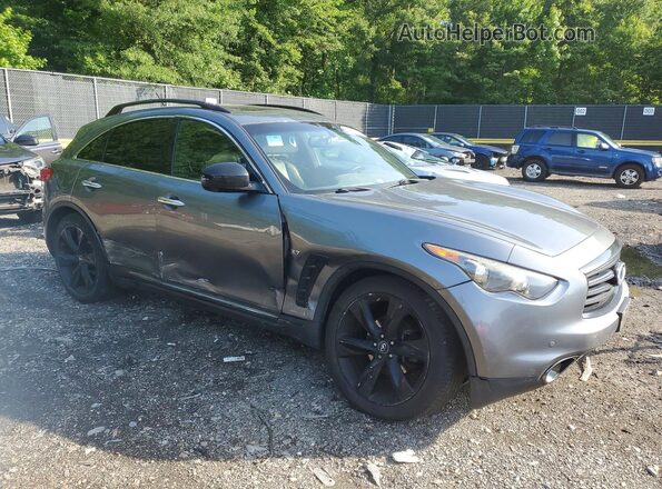 JN8CS1MU9GM671765 2016 INFINITI QX70 Gray წინა მარჯვენა