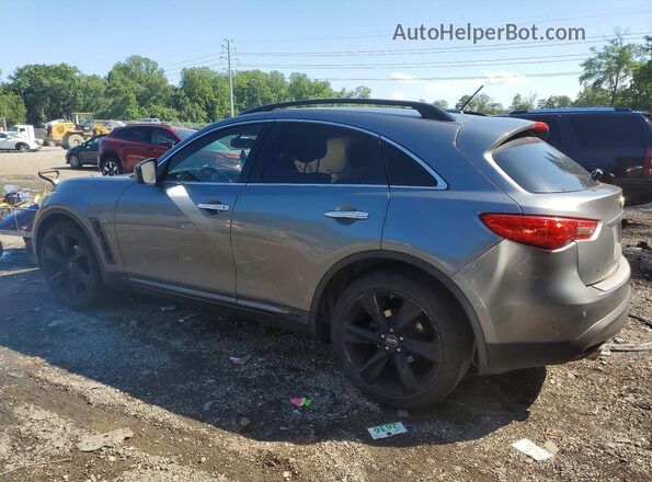JN8CS1MU9GM671765 2016 INFINITI QX70 Gray უკანა მარცხენა