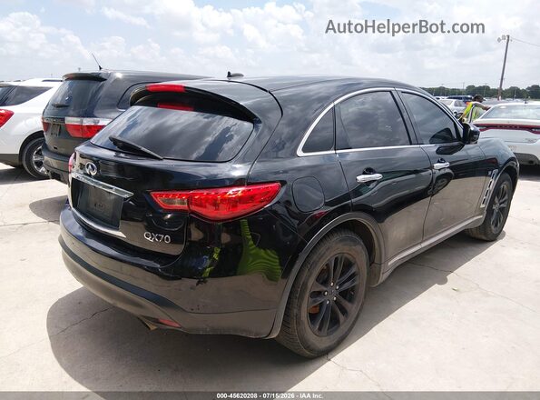 JN8CS1MU9HM143550 2017 INFINITI QX70 Black Rear right