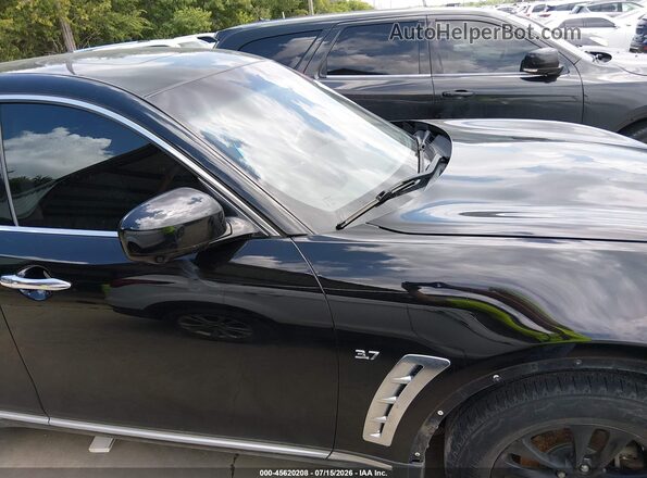 JN8CS1MU9HM143550 2017 INFINITI QX70 Black 360 interior view